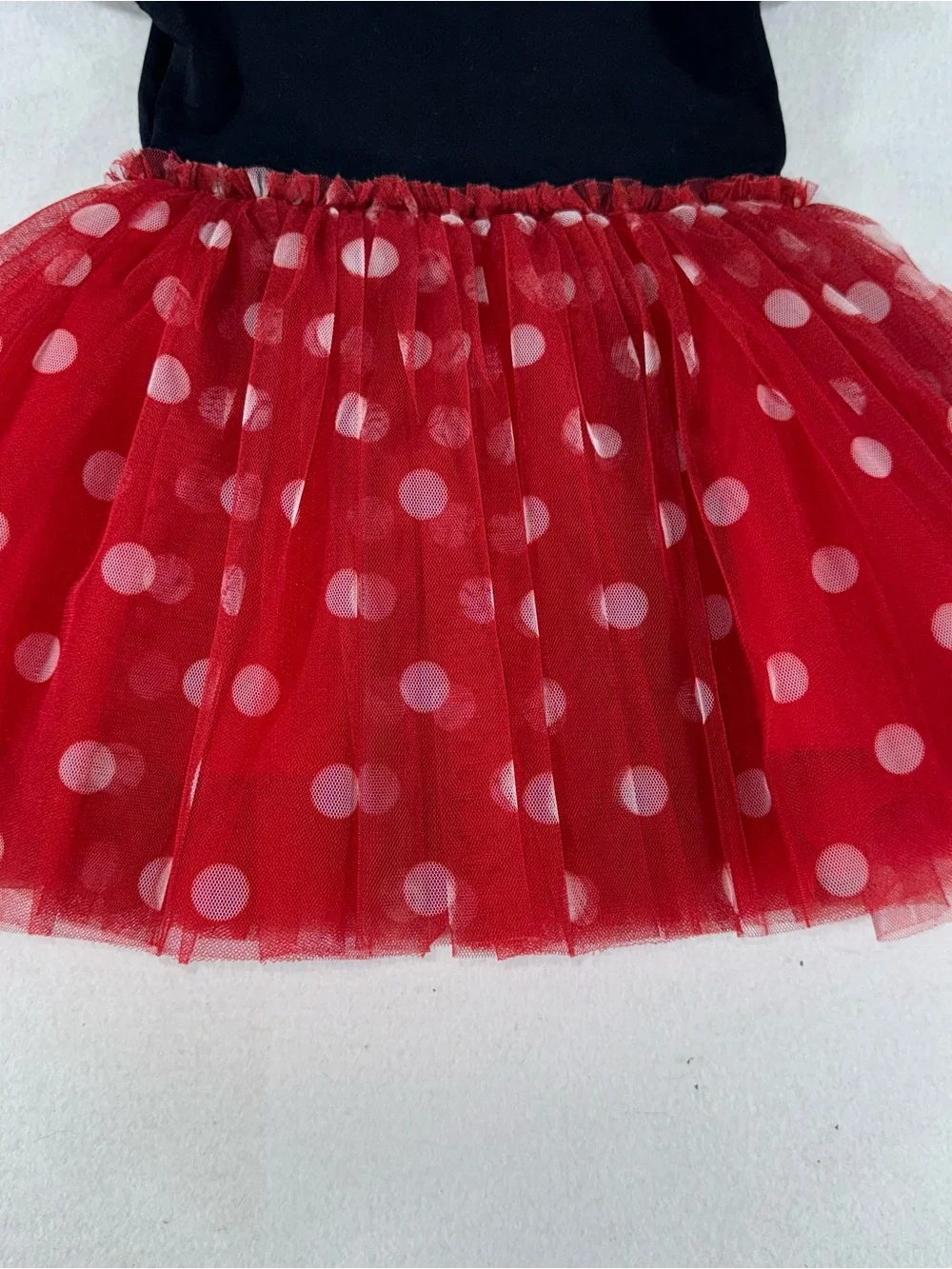 Taylor Joelle Minnie Mouse Peter Pan Collar Polka dot tulle Disney princess puff